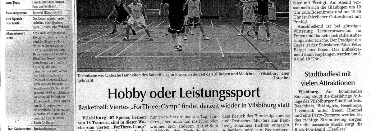 Vilsbiburger Zeitung vom 10. August 2012
