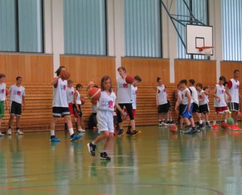 Basketballcamp DAH Pfingsten 2017 - Tag 1